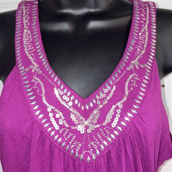 Woman’s Studded Paradise Tank Top - Size S - Picture 2 of 9